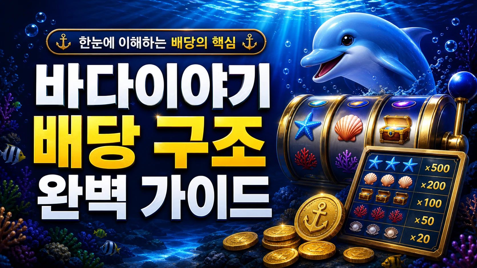 바다이야기 배당 구조와 심벌별 배당 정보를 설명하는 완벽 가이드 썸네일