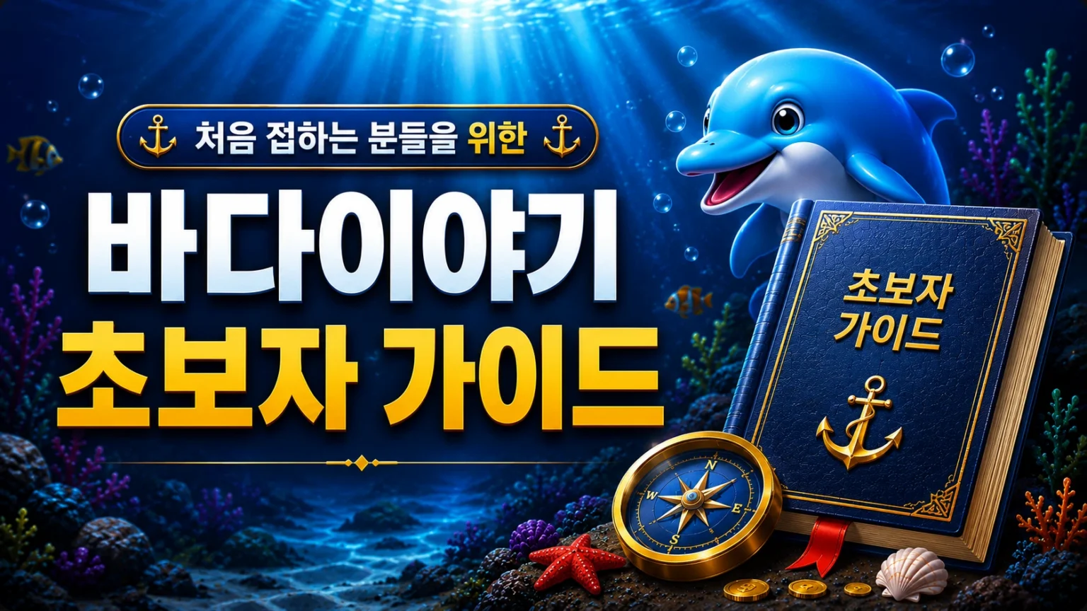 바다이야기 초보자 가이드와 기본 개념을 소개하는 썸네일 이미지