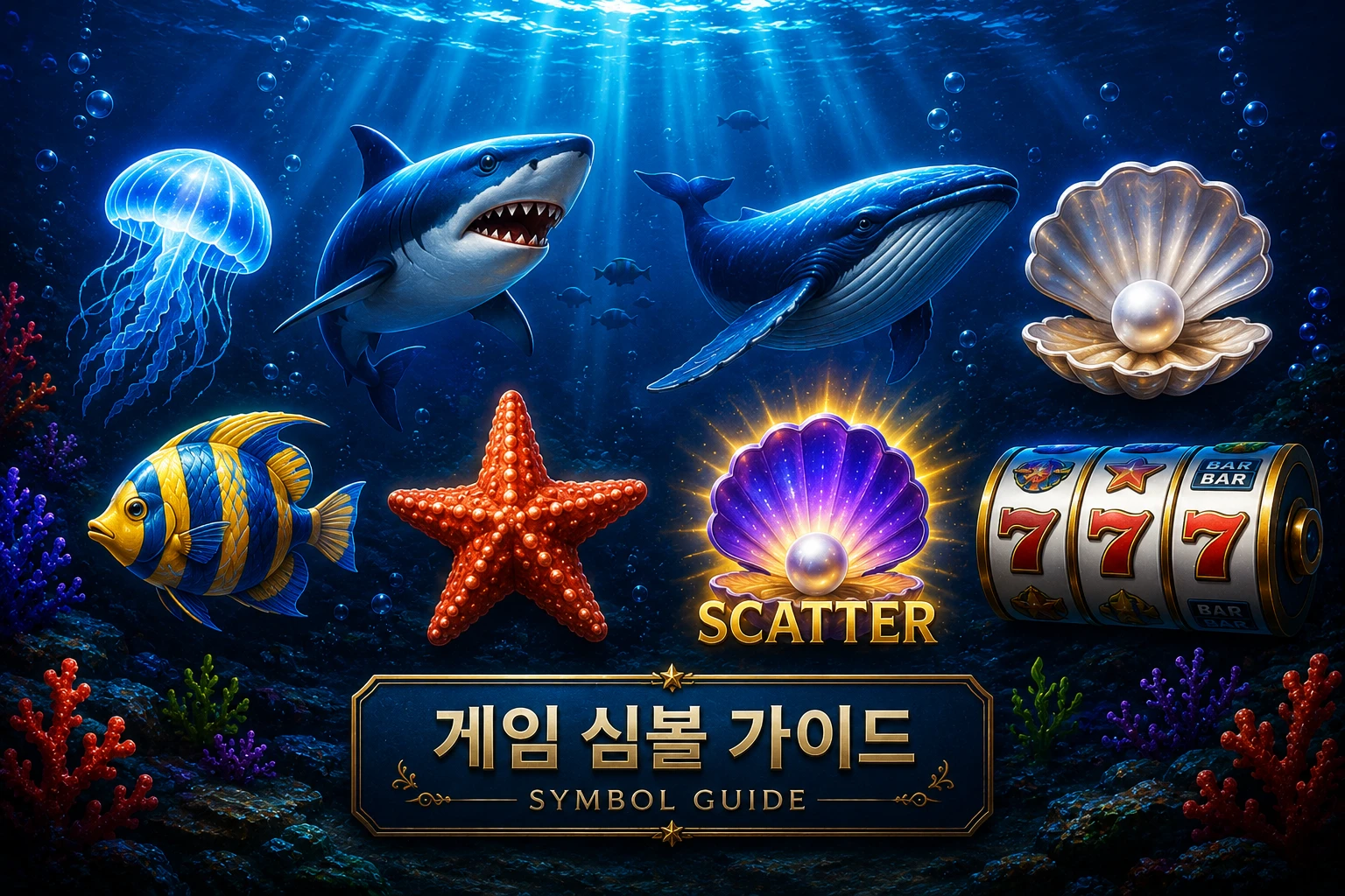 바다이야기 주요 심볼과 역할을 설명하는 가이드 썸네일