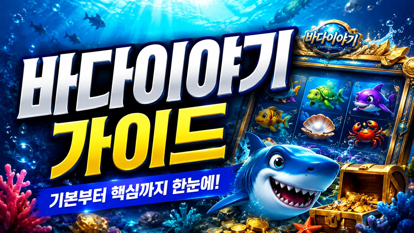 바다이야기 기본 개념과 게임 구조를 안내하는 바다이야기 가이드 대표 이미지