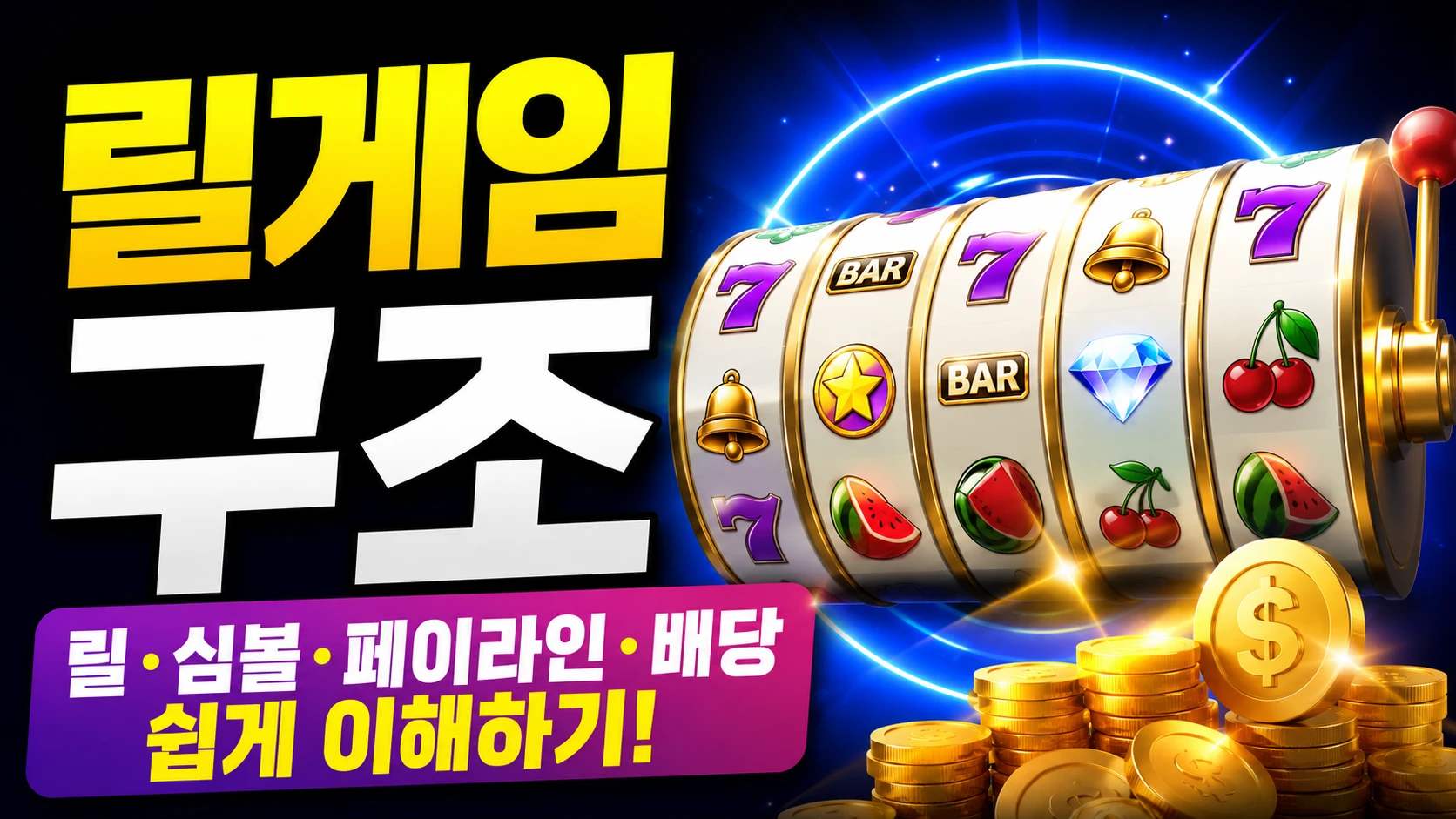 릴과 심볼 페이라인 배당으로 알아보는 릴게임 구조
