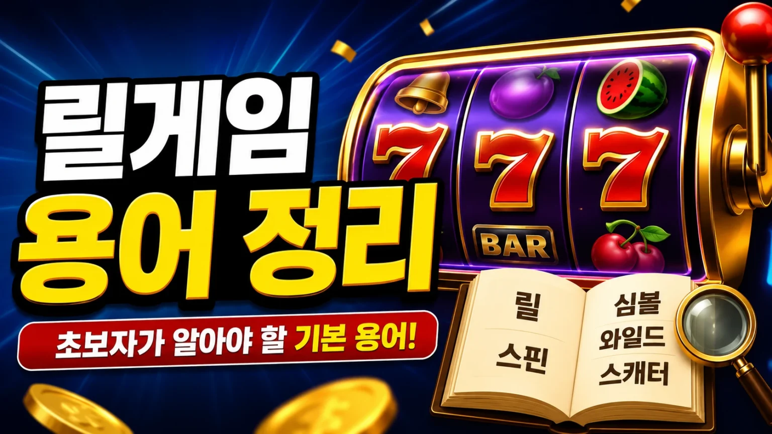 릴게임 용어 정리와 초보자가 알아야 할 기본 용어